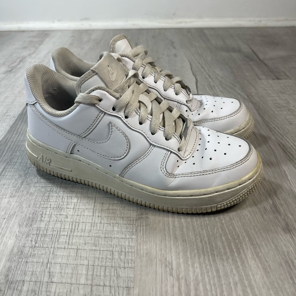 Nike Air Force 1 AF1 Womens Shoes Size 6.5 White 315115-112 - Picture 3 of 9